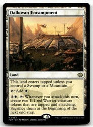 Dalkovan Encampment (253) - Tarkir: Dragonstorm - Rare Land