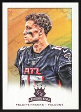 2021 Panini Chronicles Gridiron Kings Pink Foil Feleipe Franks RC #GK-11 Atlanta