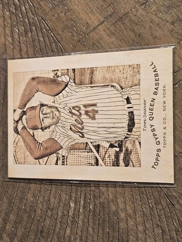 2014 Gypsy Queen Tom Seaver Insert New York Mets Nmmt - 第 2/3 張圖片