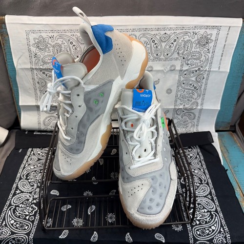 Nike Mens Air Jordan Delta 2 Basketball Shoes Sneakers in Gray - Size 12.5M - 第 2/10 張圖片