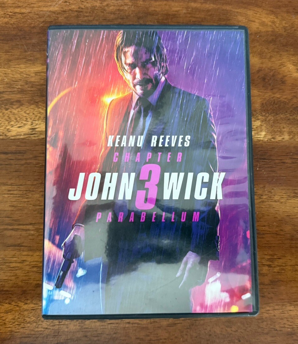 John Wick: Chapter 3--Parabellum (DVD, 2019) FREE SHIPPING