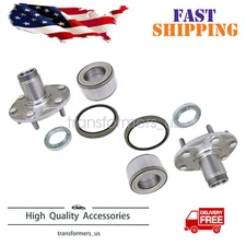 2PCS Front Wheel Hub Bearing Kit w/ Seal Fit 4Runner Sequoia Tundra Tacoma 2WD
