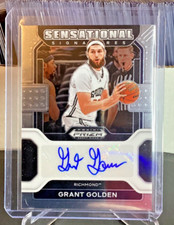 2022 Panini Prizm Draft Picks Sensational Signatures Grant Golden #SS-GOL Auto