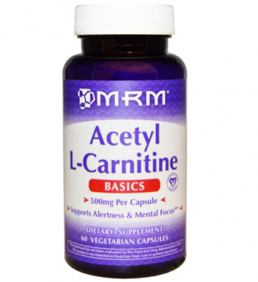MRM, Acetyl L-Carnitine, 500 mg, 60 Veggie Caps | eBay UK