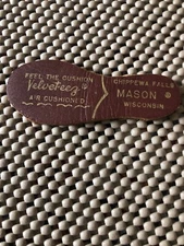 Vintage Mason Shoes VELVET-EEZ Air Cushioned Salesman Sample Chippewa Falls WI
