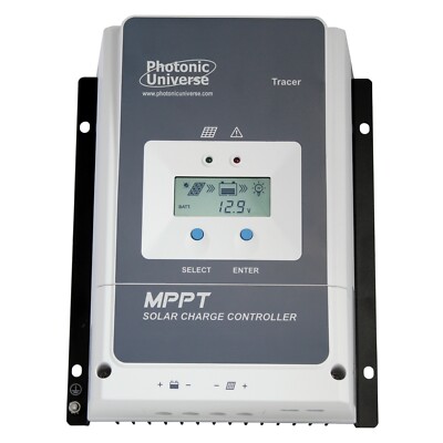 50A MPPT Solarladeregler mit LCD Bildschirm 12V 24V 36V 48V bis 150V Solar