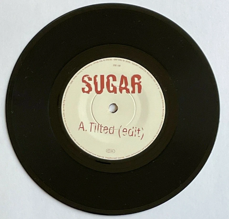 SUGAR Tilted / JC Auto (1993) 7", Vinyl, Creation Records – CRE 156 – limitiert - Bild 2 von 4