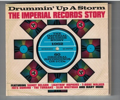 Drummin' Up A Storm THE IMPERIAL RECORDS STORY 1962 3 CD Set FREE SHIPPING!