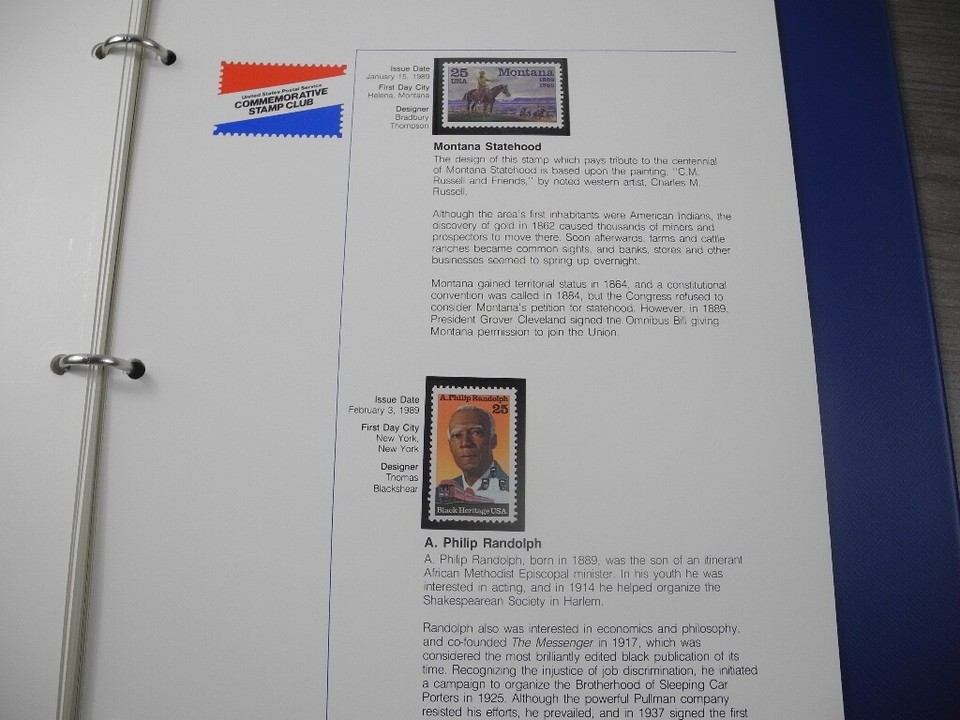 US, Modern MINT NH Stamps mounted on USPS pages(2 binders) eBay