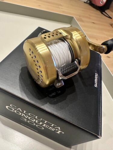 Shimano 18 Calcutta Conquest 300 Right Gear 6.2:1 Reel W/BOX JPN - Picture 4 of 6