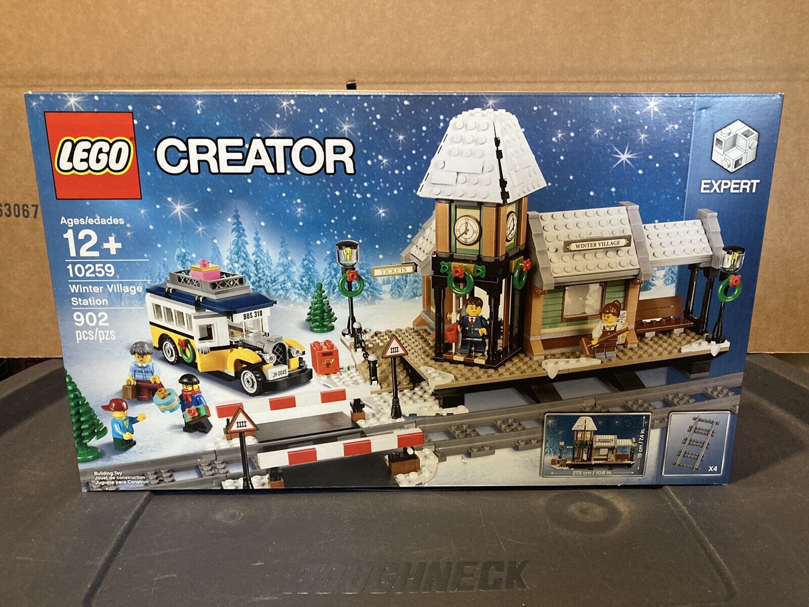 attribut abort Mastery LEGO Creator Expert Winter Village Station (10259) - New &amp; Sealed  Imperfect Box 5702015865302 | eBay