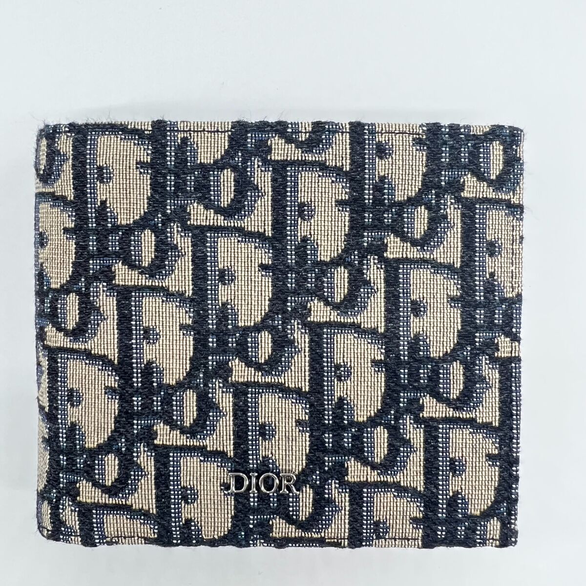 Authentic Christian Dior Oblique Jacquard bifold Wallet Authentic Christian Dior Oblique Jacquard bifold Wallet