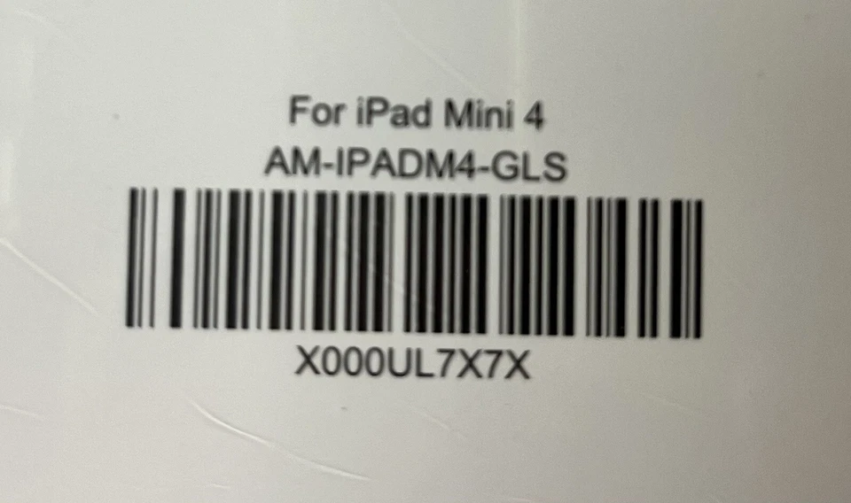 amFilm Tempered Glass Screen Protector for iPad Mini 4, Unopened Package - Image 3 of 3