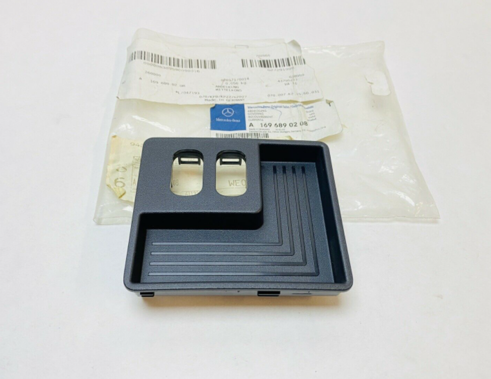 Neu MERCEDES-BENZ A W169 Konsolenschalterabdeckungsverkleidung LHD A1696890208