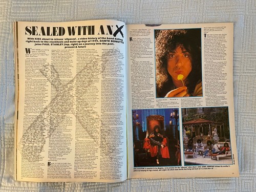 KERRANG NO. 137 January 1987 Deep Purple, KISS, Metallica, Scorpions, Venom - Picture 6 of 10