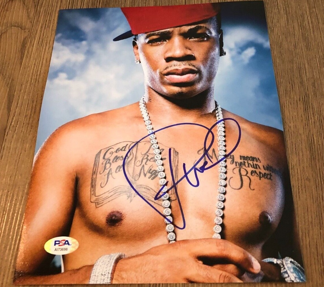 Plies The Realest Signed Autographed 8x10 Photo COA E1 | eBay