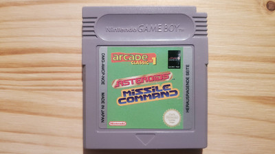 Arcade Classic 1: Asteroids + Hülle - Nintendo Gameboy Classic Spiel - NOE #2
