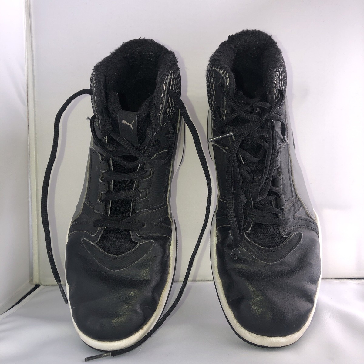 Puma Challenge Mid Black/grey Sneaker Shoes Men's