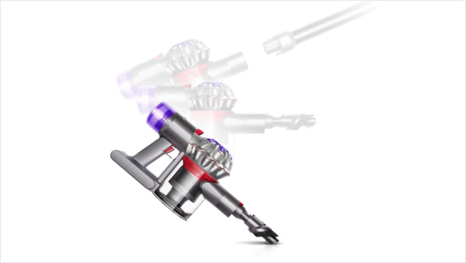 Dyson V8™ Absolute stick vacuum cleaner (Silver/Yellow) - Picture 5 of 8