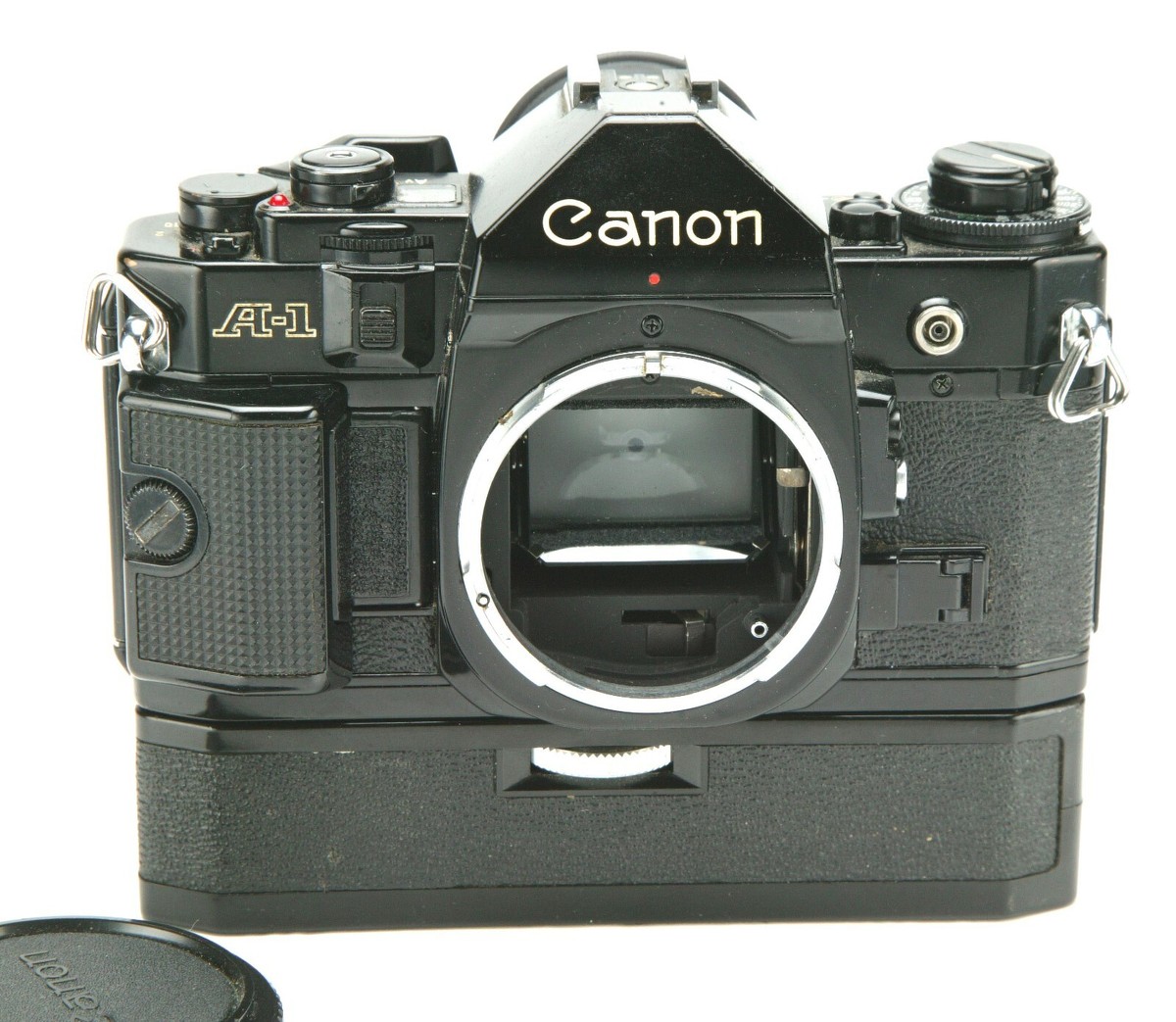 Canon A-1 Power Winder A付き フィルムカメラ ボディ Vintage Canon A-1 SLR 35mm Film Camera Body With Power