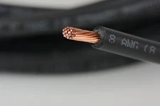 8 AWG Solar Panel Wire Per Foot Power Cable UL 4703 Copper MADE IN USA PV Gauge