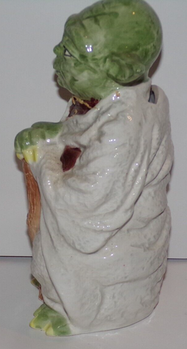 1983 Ceramic YODA Bank Star Wars ROTJ Sigma Hand-Painted No Markings With plug - Picture 4 of 5