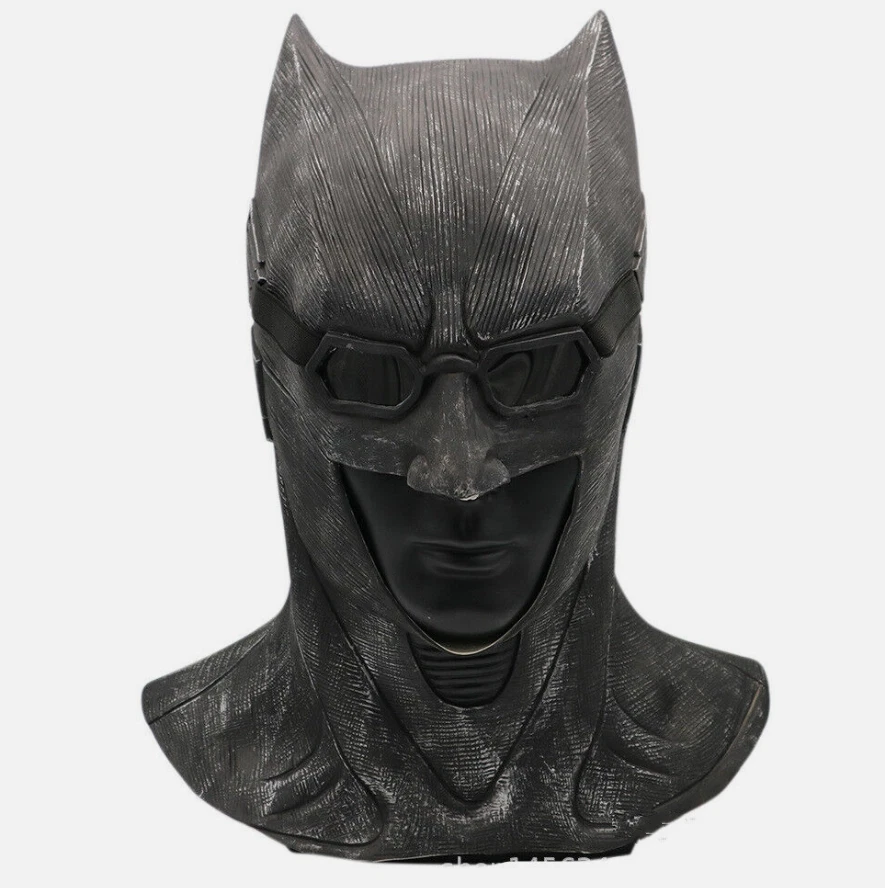 Batman: The Dark Knight Tactical Mask Adult Halloween Cosplay Latex Prop Eyemask - Image 2 of 4