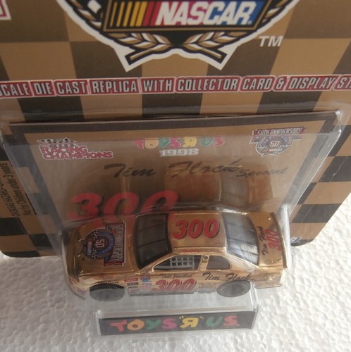 NASCAR 50TH ANNIVERSARY "Toys R Us" # 300 Diecast 1:64 Gold TIM FLOCK special - Picture 3 of 3