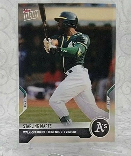 2021 Topps Now 861 Starling Marte
