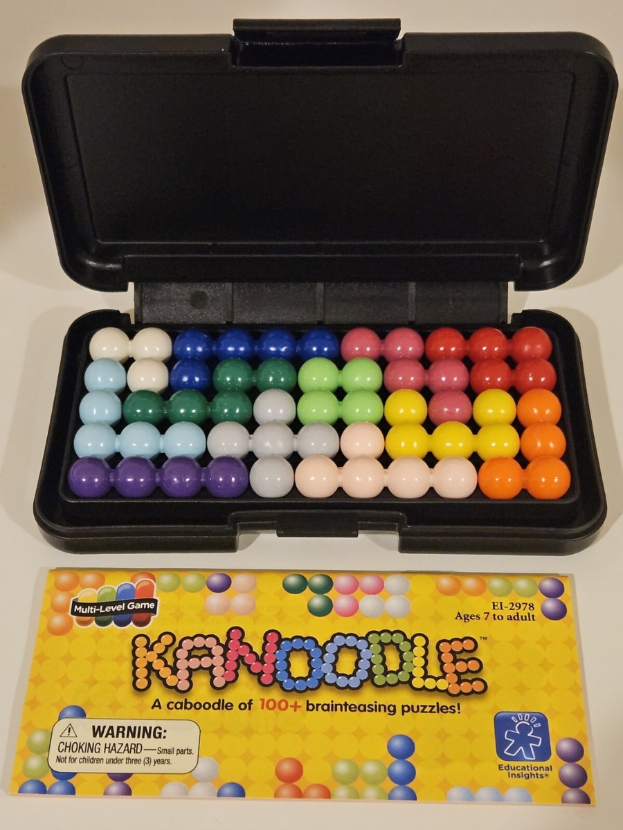 Kanoodle Fusion – Jeu De Logique Et Puzzle Coloré – Mélange De Couleurs Primaires – 50 Défis – Portable – STEM Dès 7 Ans – Learning Resources