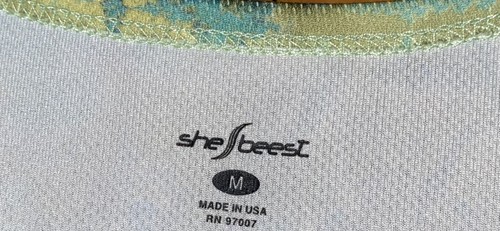 Shebeest Womens Multicolor Size M Jersey - Picture 2 of 5