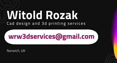 UK 3D Druck Service - CAD Design - hochwertig mit Sitz in Norwich - LESEN!