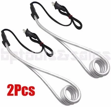 (2) 120V-1000W Water Heater Portable Electric Immersion Element Boiler Travel