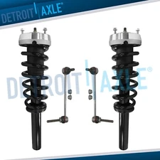 AWD Front Driver Passenger Side Struts Sway Bars Suspension Kit for BMW X5 X6