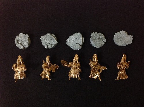 Warhammer 40k Adeptus Custodes Army - Custodes rare METAL OOP (3)
