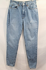 BDG Urban Outfitters Mom Jeans size 27 Blue Denim High-Rise Distressed Tapered