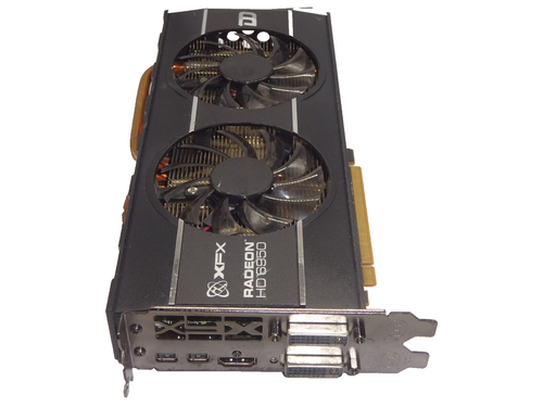XFX RADEON HD 6950 2 GB DDR5 PCI-E 2.0 x16 DVI HDMI 2x mini-DP #GK10391 - Foto 2 di 3