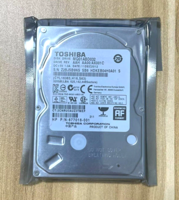 Toshiba MQ01ABD032 320GB, SATA, 2.5