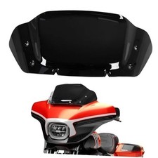 Wave Windshield - Motorcycle Windscreen Wind Splitter for Touring CVO Street 8"