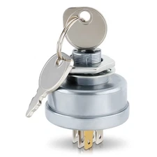 Ignition Switch w/ 2 Keys For Hustler 52-inch 60-inch 72-inch Super Z 2002-2007