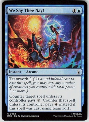 We Say Thee Nay! 82 Marvel Super Heroes Magic the Gathering