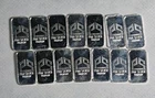 🔥 Lot of 14 – 1 Gram .999 Silver Pan American Bars
