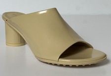 Bottega Veneta Lambskin Leather Atomic Mule Shoes Rubber 8 US 753877 IT NIB 960