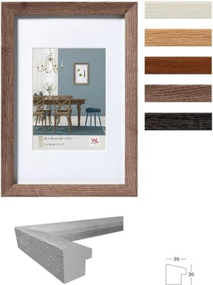 Fiorito Holzrahmen mit Passepartout - Bild 1 von 4