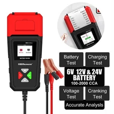 BM550U 6V 12V 24V Battery Health Analyzer Battery Tester Cranking Charging Load