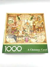 Vintage Springbok Jigsaw Puzzle A Christmas Carol 1000 Pieces Complete - 5917