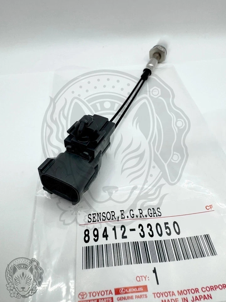 Sensor de temperatura de gas TOYOTA OEM EGR 89412-33050 CAMRY AVALON genuino nuevo Foto 3 de 3
