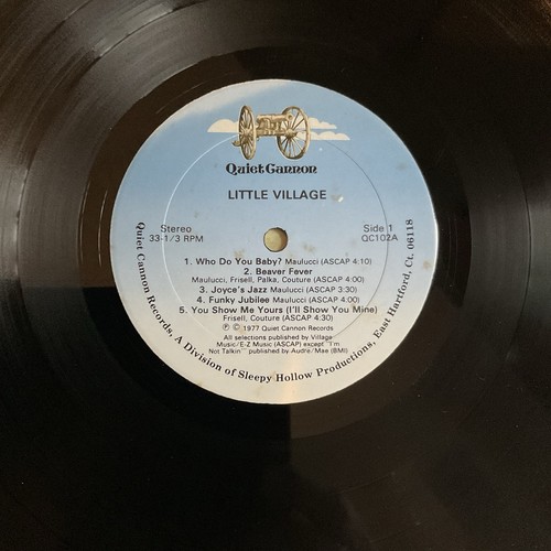 Liitle Village/Quiet Cannon Lyric Inner Outer Record Sleeve EX/VG+ - Picture 3 of 5