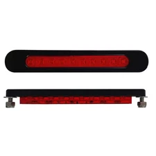 All American Billet BL01-O-B Oval LED Tail Lights, Black