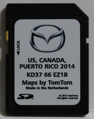Mazda CX-5 2013 2014 2015 2016 Factory NAV Navigation Map SD Card